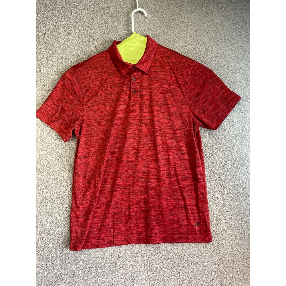 Old Navy Blue ‎ Men's XL Short Sleeve Collared  Polo Shirt Red Casual